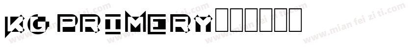 kg primery字体转换
